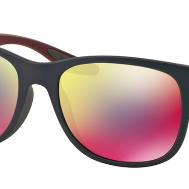 Prada Sport Zonnebril PS 03OS UBX9Q1 Shot Grey Rubber