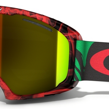 Oakley 02 Xl OO7045 59-500 Burned Out Rasta
