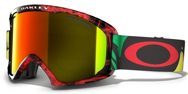 Oakley 02 Xl OO7045 59-500 Burned Out Rasta