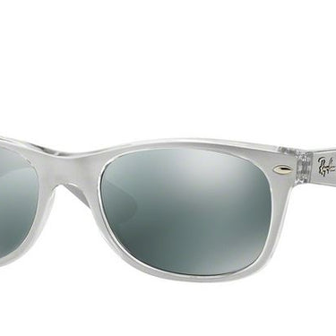Ray-Ban Wayfarer RB2132 614440 Top Brushed Silver On Transparent