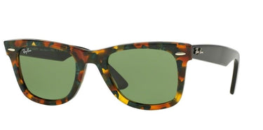 Ray-Ban Wayfarer RB2140 11594E Spotted Green Havana