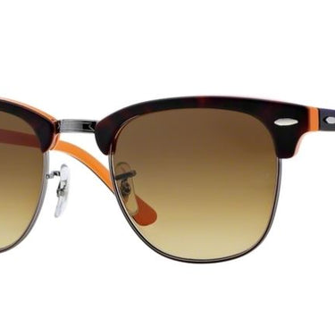 Ray-Ban Clubmaster RB3016 112685 Havana-Bruin Gradient Donker Bruin