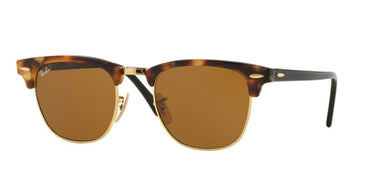 Ray-Ban Clubmaster RB3016 1160 Spotted Brown Havana