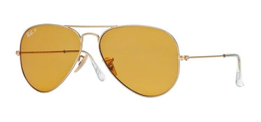 Ray-Ban Aviator RB3025 112/06 Goud-Gepolariseerd Oranje
