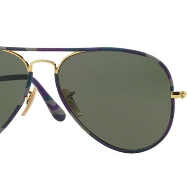 Ray-Ban Aviator Full Color RB3025JM 172 Multi-Groen