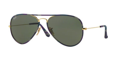 Ray-Ban Aviator Full Color RB3025JM 172 Multi-Groen