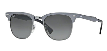 Ray-Ban Clubmaster RB3507  138/M8 Gunmetal-Donkergrijs Gepolariseerd