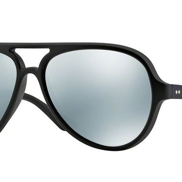 Ray-Ban Cats RB4125 601S30 Zwart-Groen Mirror Zilver