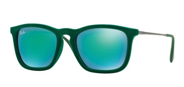 Ray-Ban Chris RB4187 60823R Groen-Groen Mirror Groen