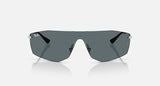 Ray-Ban Alix RB3781 003/87 zilver, lens in grijs – vooraanzicht