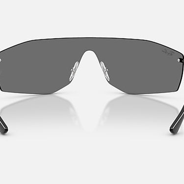 Ray-Ban Alix RB3781 003/87 zilver, lens in grijs – achteraanzicht