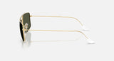 Ray-Ban Explorer III RB3779 001/31 arista goud, groen – zijaanzicht