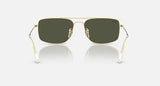 Ray-Ban Explorer III RB3779 001/31 arista goud, groen – achteraanzicht