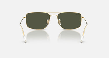 Ray-Ban Explorer III RB3779 001/31 arista goud, groen – achteraanzicht