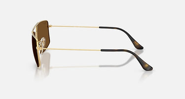 Ray-Ban Explorer III RB3779 001/57 arista goud, bruin gepolariseerd – zijaanzicht