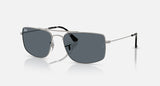Ray-Ban Explorer III RB3779 004/R5 staalgrijs, blauw – schuin vooraanzicht