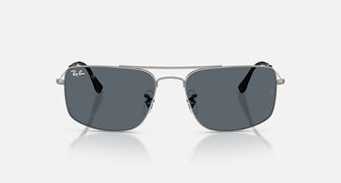 Ray-Ban Explorer III RB3779 004/R5 staalgrijs, blauw – vooraanzicht