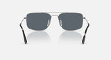 Ray-Ban Explorer III RB3779 004/R5 staalgrijs, blauw – achteraanzicht