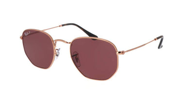 Ray-Ban Hexagonal RB3548N 9202AF Rose Gold