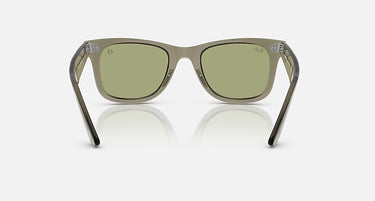 Ray-Ban Star Wars Master Yoda Wayfarer RB2140 68694E transparant groen, achteraanzicht