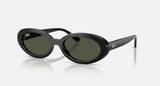 Ray-Ban RB2223 901/31 zwart, schuin vooraanzicht
