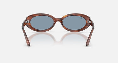 Ray-Ban RB2223 954/56 gestreept havana, achteraanzicht