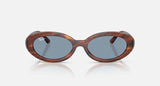 Ray-Ban RB2223 954/56 gestreept havana, vooraanzicht