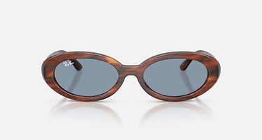 Ray-Ban RB2223 954/56 gestreept havana, vooraanzicht