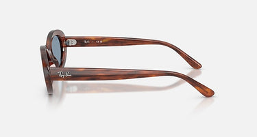 Ray-Ban RB2223 954/56 gestreept havana, zijaanzicht