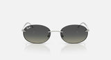 Ray-Ban RB3767 003/11 zilver, grijs verlopend – vooraanzicht
