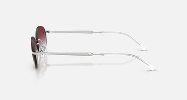 Ray-Ban RB3767 003/8H zilver, helder verlopend naar donkerviolet – zijaanzicht