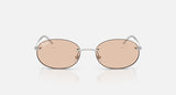 Ray-Ban RB3767 003/MG zilver, amber transitions color touch – vooraanzicht
