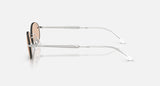 Ray-Ban RB3767 003/MG zilver, amber transitions color touch – zijaanzicht