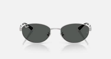Ray-Ban RB3774D 003/87 zilver, donkergrijs – vooraanzicht