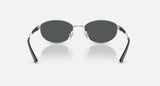 Ray-Ban RB3774D 003/87 zilver, donkergrijs – achteraanzicht
