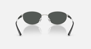 Ray-Ban RB3774D 003/87 zilver, donkergrijs – achteraanzicht