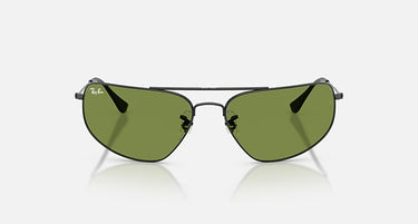 Ray-Ban RB3780 002/4E zwart, groen – vooraanzicht