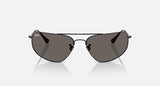 Ray-Ban RB3780 002/B1 zwart, donkergrijs – vooraanzicht