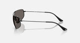 Ray-Ban RB3780 002/B1 zwart, donkergrijs – zijaanzicht