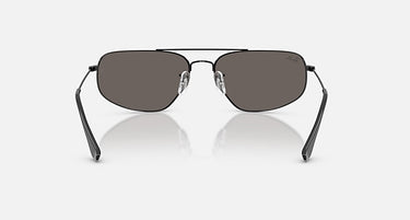 Ray-Ban RB3780 002/B1 zwart, donkergrijs – achteraanzicht