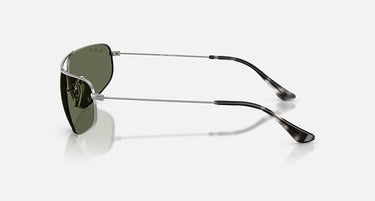 Ray-Ban RB3780 004/58 staalgrijs, groen gepolariseerd – zijaanzicht