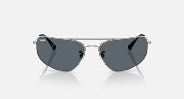 Ray-Ban RB3780 004/R5 staalgrijs, blauw – vooraanzicht