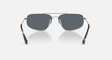 Ray-Ban RB3780 004/R5 staalgrijs, blauw – achteraanzicht