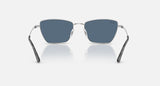 Ray-Ban RB3783 003/80 zilver, donkerblauw – achteraanzicht
