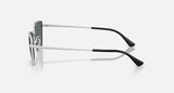 Ray-Ban RB3783 003/81 zilver, donkergrijs gepolariseerd – zijaanzicht