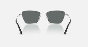 Ray-Ban RB3783 003/81 zilver, donkergrijs gepolariseerd – achteraanzicht