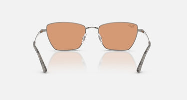 Ray-Ban RB3783 004/7 staalgrijs, oranje – achteraanzicht