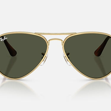 Ray-Ban Aviator Max RB3925 001/31 arista goud, glazen in groen – vooraanzicht