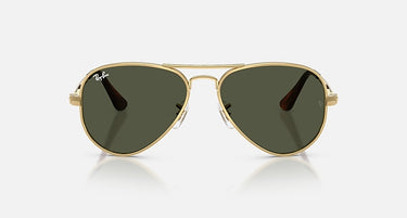 Ray-Ban Aviator Max RB3925 001/31 arista goud, glazen in groen – vooraanzicht