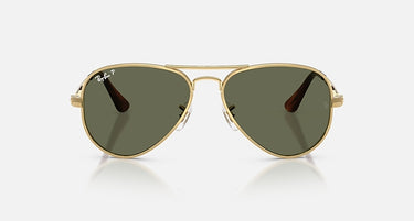Ray-Ban Aviator Max RB3925 001/58 arista goud, glazen in groen gepolariseerd – vooraanzicht